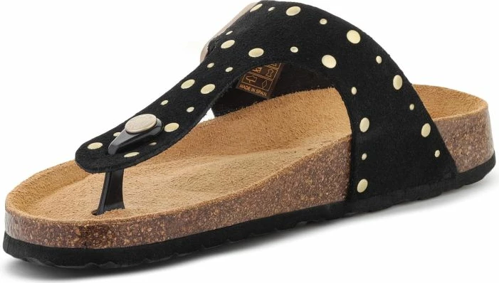 Flip-flops për femra Bio Bio Fiona Suede, të zeza [Madhësia: 37]
