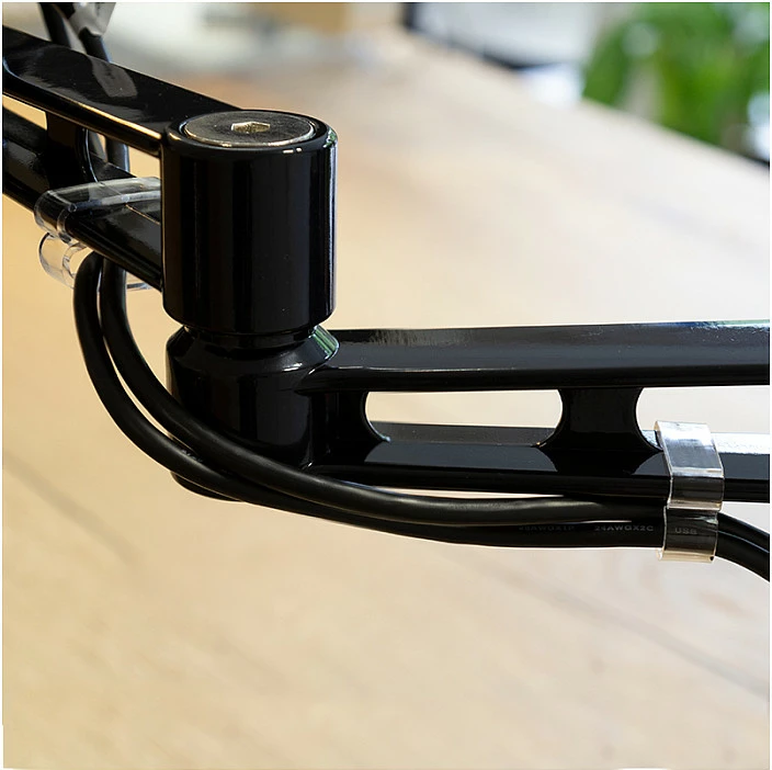 Mbajtëse monitori LogiLink 2-krahëshe, 13-26", alumin, e zezë