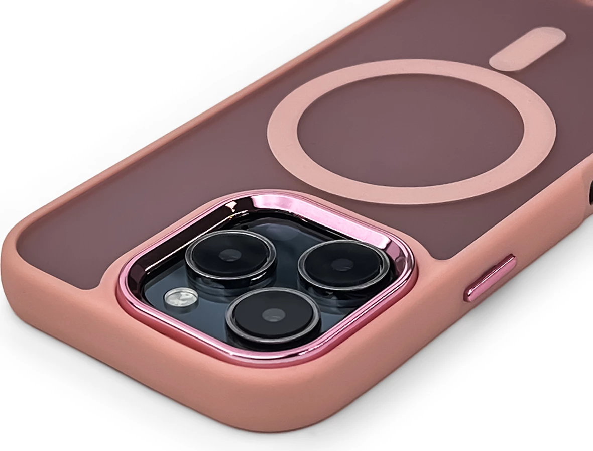 Mbështjellës Wozinsky Fashion Case me MagSafe për Samsung Galaxy S24 FE, Rozë