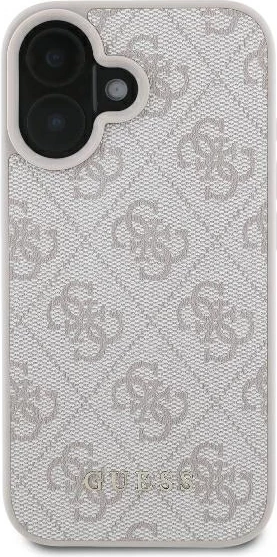 Mbështjellës Guess 4G Classic për iPhone 16 Plus, Rozë