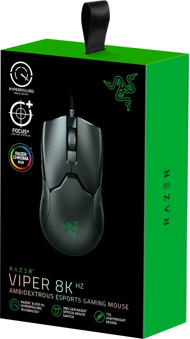 Maus Razer Viper, 20000 DPI, i zi