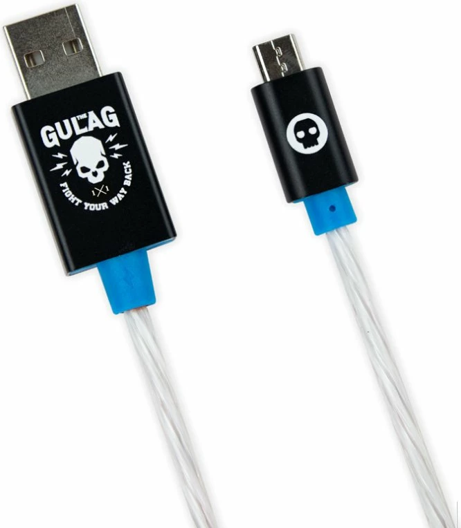Kabllo Micro-USB Numskull Call of Duty: Warzone, 1.5 m, me LED blu
