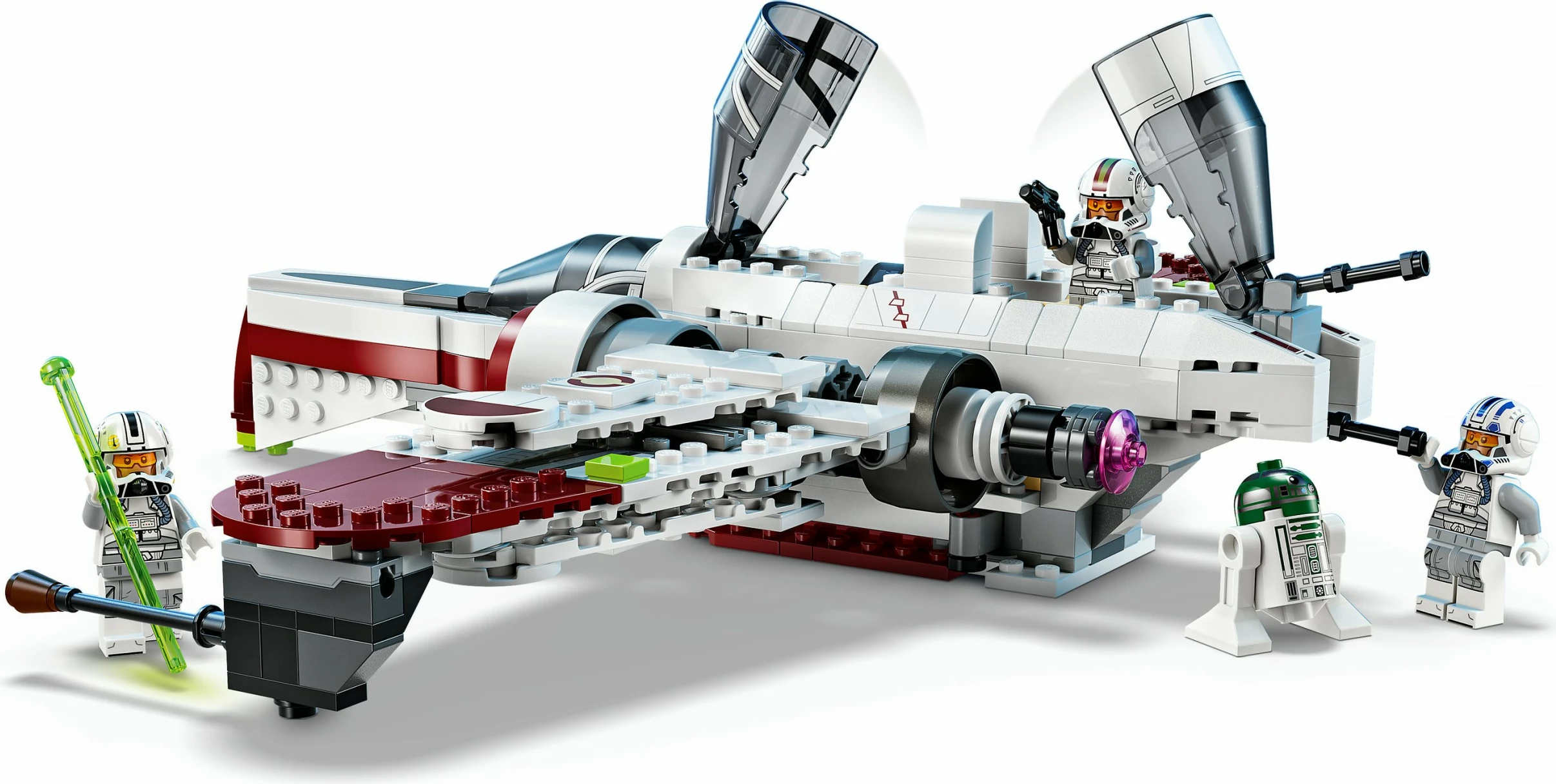 Set ndërtimi LEGO Star Wars ARC-170 Starfighter, shumëngjyrësh