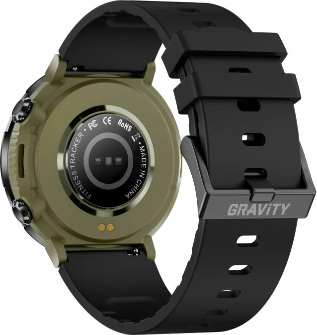 Smartwatch Gravity për të gjithë, e zezë