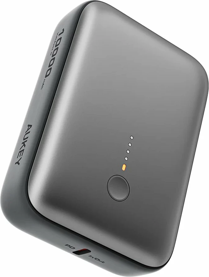 Powerbank Aukey PB-Y55 10000mAh, PD/QC, 2 porta, Gri