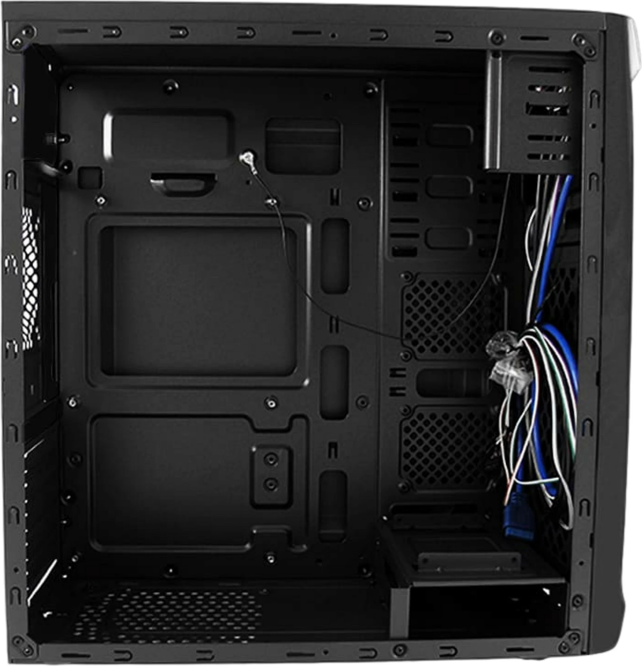 Kasë LC-Power 7036B Midi Tower, ATX, micro ATX, Mini-ITX, e zezë