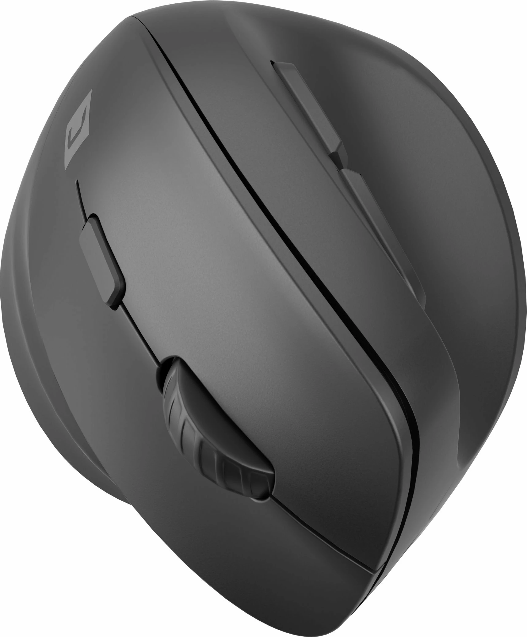 Maus vertikal Natec Crake 2 NMY-2048, wireless Bluetooth/2.4GHz, 2400 DPI, 6 butona, zezë