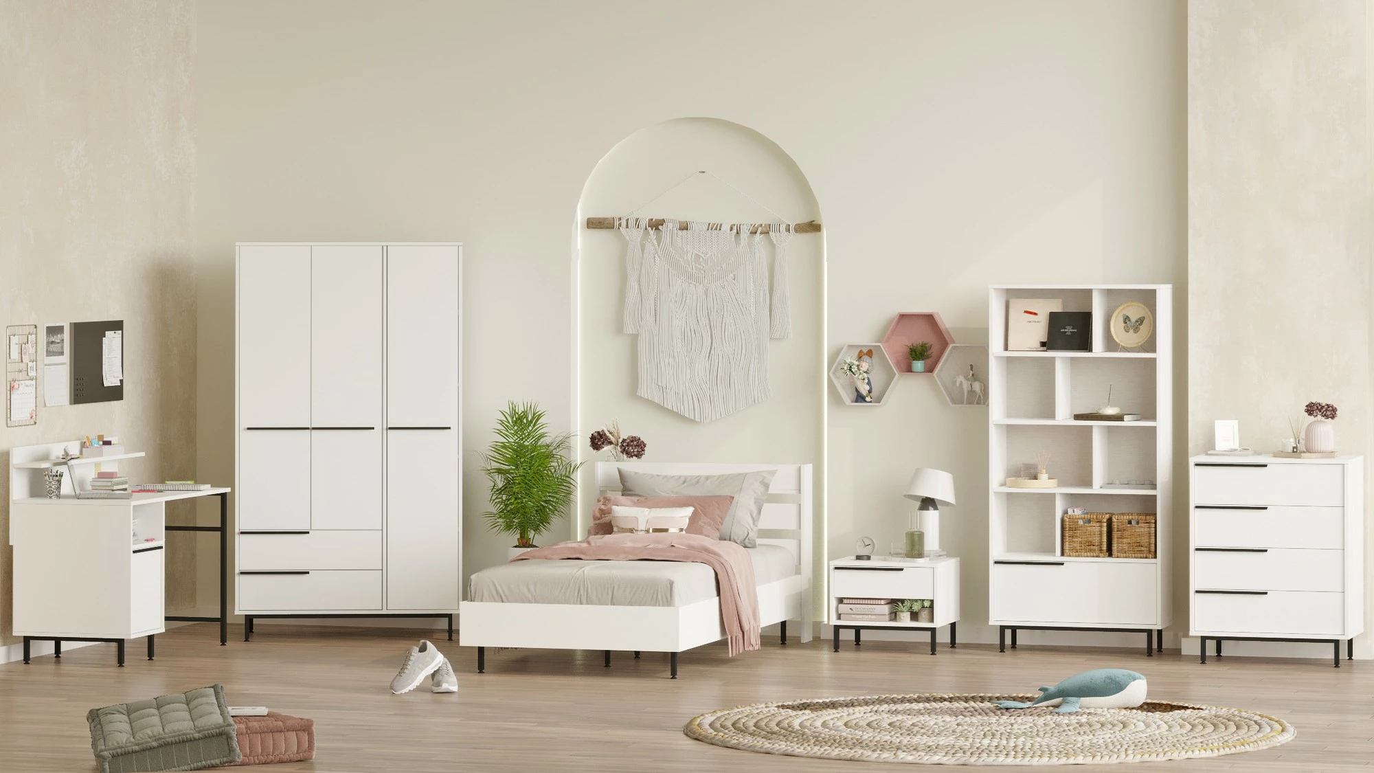 Set dhome për të rinj Skye Decor, ON26-W