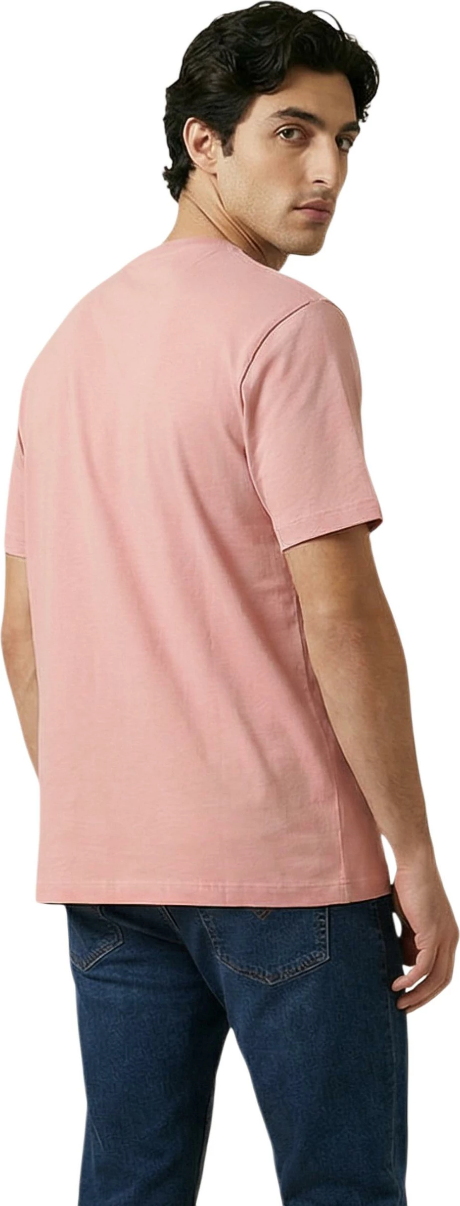 Maicë për meshkuj Lyle & Scott TS400VOGT, rozë [Madhësia: S]