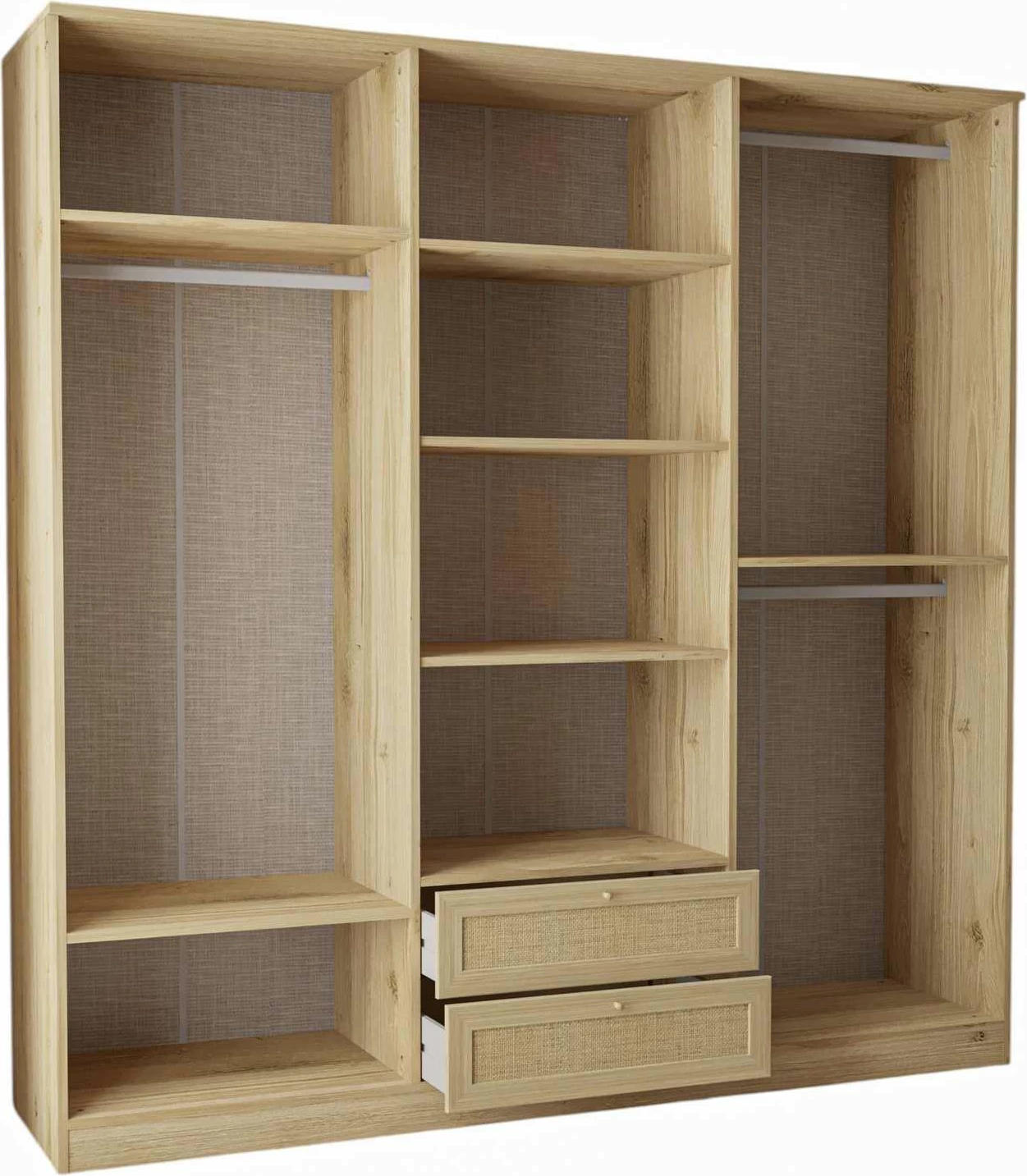 Dollap rrobash, ngjyrë bezhë, Skye Decor, Baru 6 210