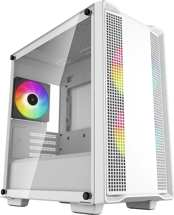 Kasë DEEPCOOL CC360 WH ARGB, Mini Tower, E bardhë