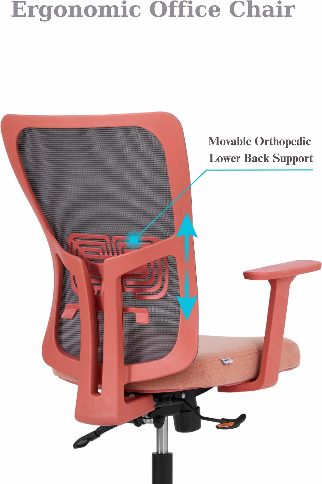 Set karrigesh zyre (2 copë), Skye Decor, mbështetje mesit, 108, ngjyrë salmon