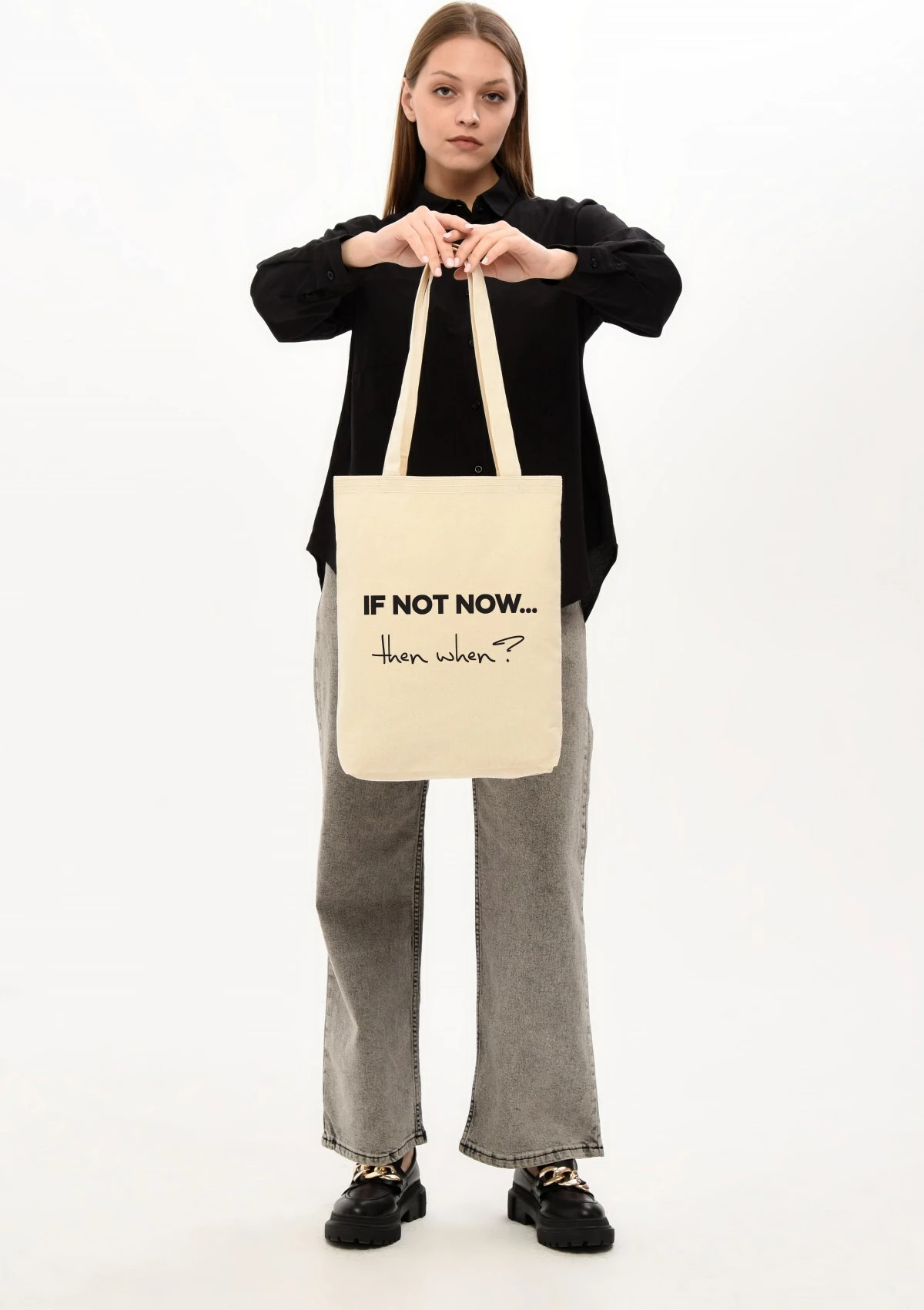 Çantë tote Zoozie Bags, 0541, krem