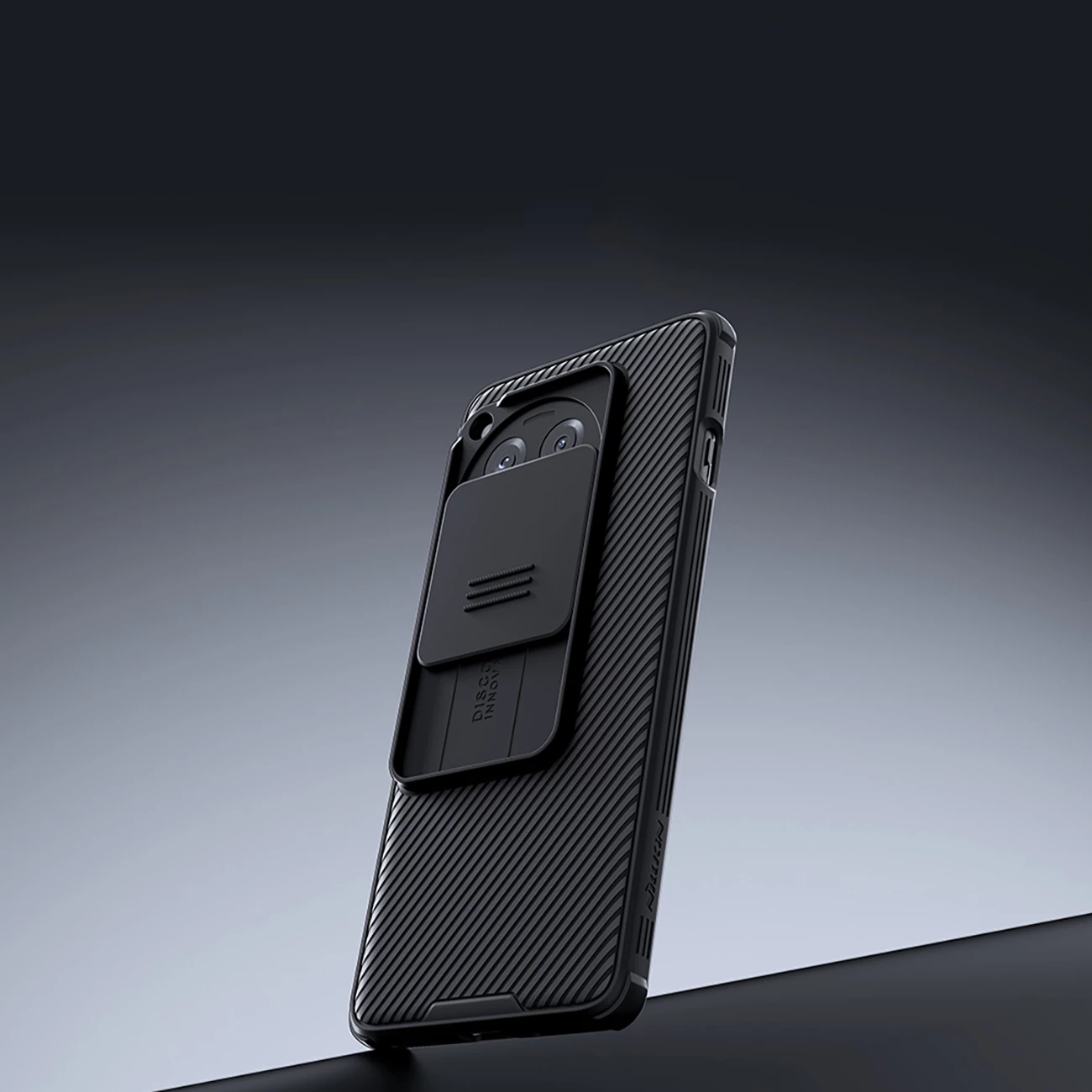 Mbështjellës Nillkin CamShield Pro për OnePlus Ace 3 / 12R, i zi