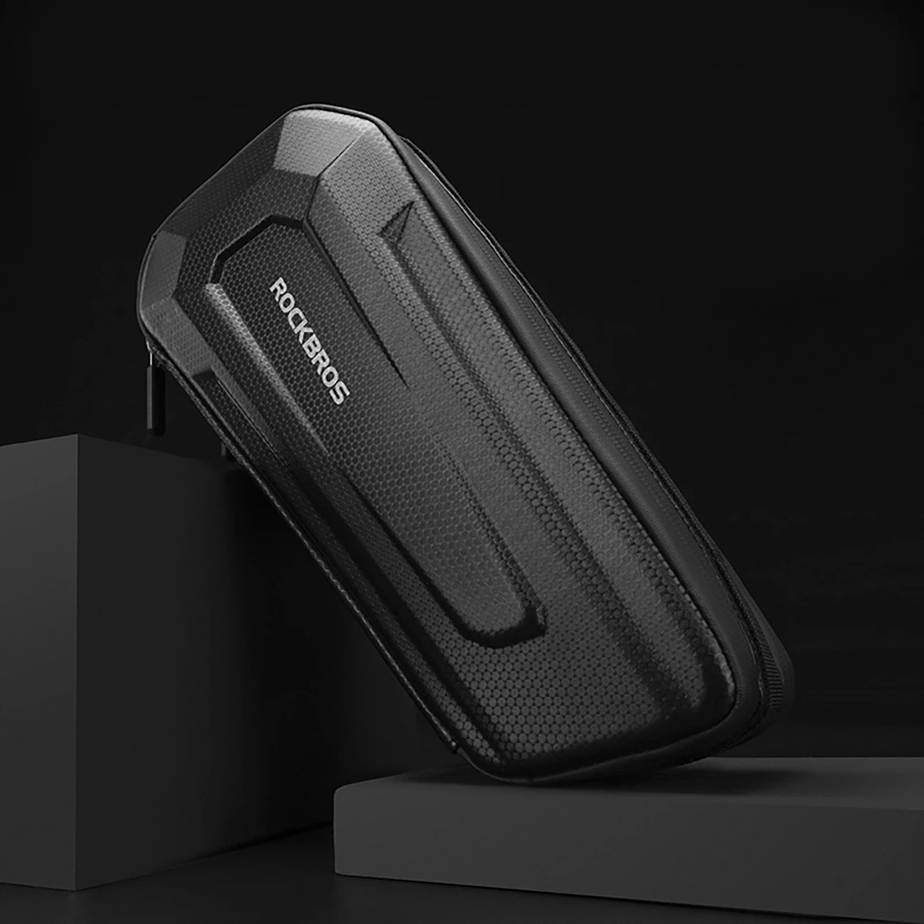 Çantë biçiklete Rockbros B66 për kornizë, 1.5L, e zezë