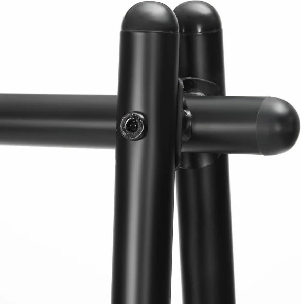 Stendë rrobash SONGMICS HSR23BK 92.5×33.5×153 cm me shufër varëse dhe raft poshtë, e zezë mat