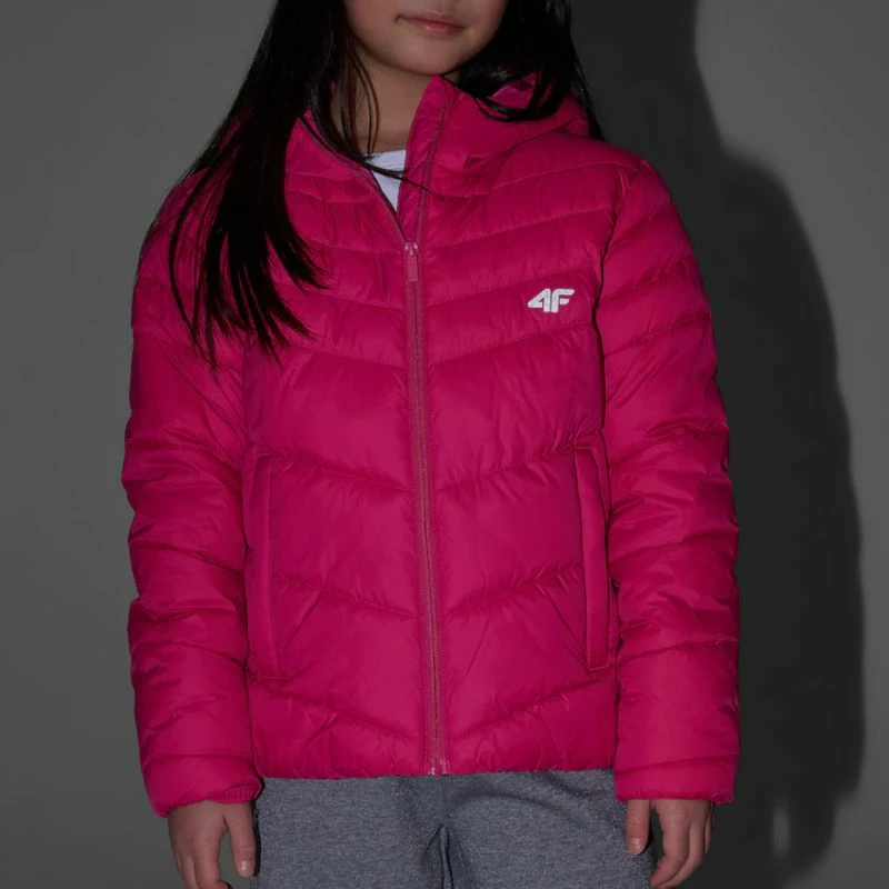 Jakne për fëmijë 4F F0739, fuchsia