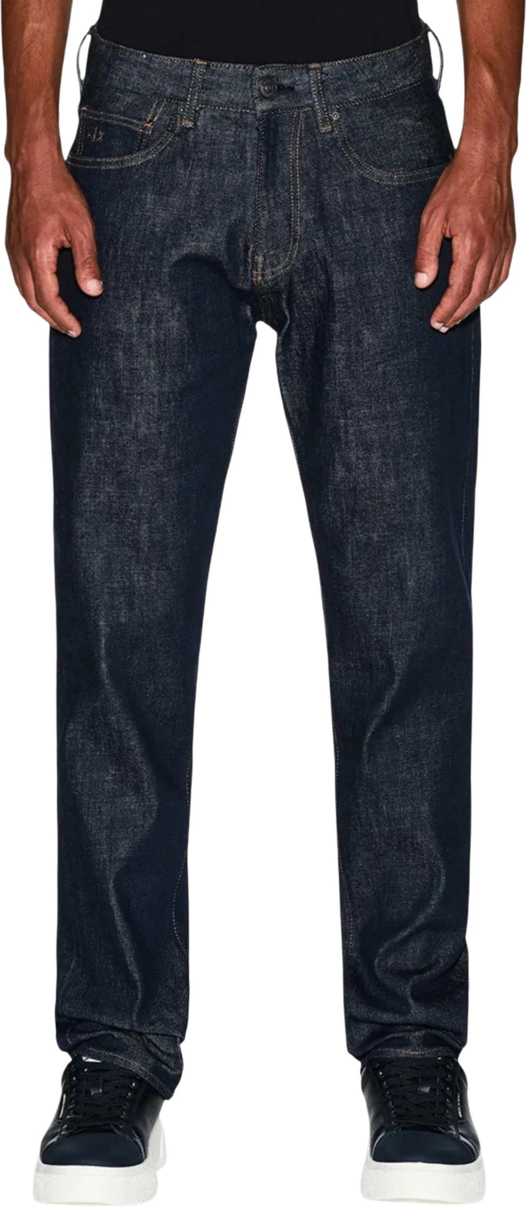 Xhinse për meshkuj Armani Exchange XM000049 AF12284, denim i errët