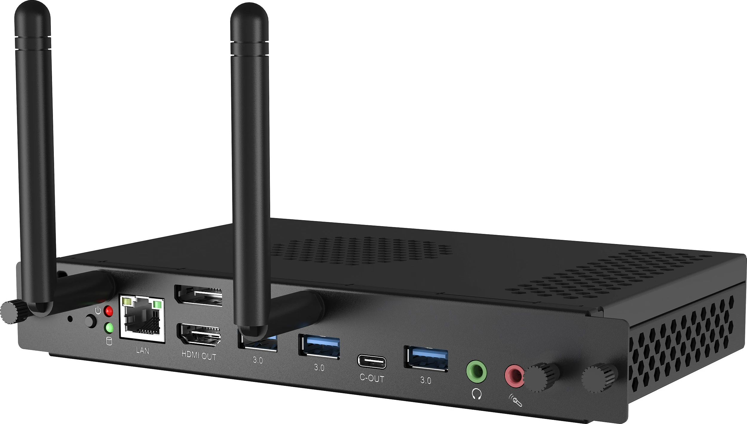 Mini PC iiyama OPC51204BC-1, Core i5-12450H, 8GB RAM, 256GB SSD, Windows 11 IoT Enterprise, e zezë