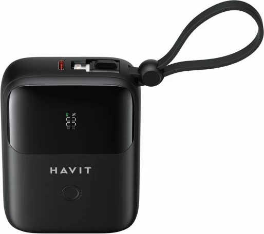 Powerbank Havit PB5215 10000mAh, e zezë