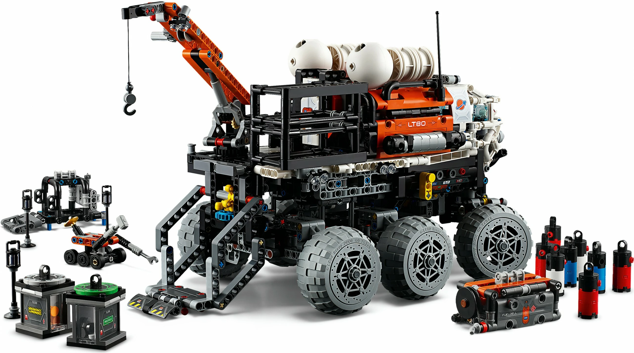 Set ndërtimi LEGO Mars Crew Exploration Rover, 11 vjeç+, 1599 pjesë, shumëngjyrësh