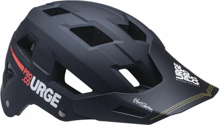 Helmetë biçiklete URGE për të rritur, e zezë