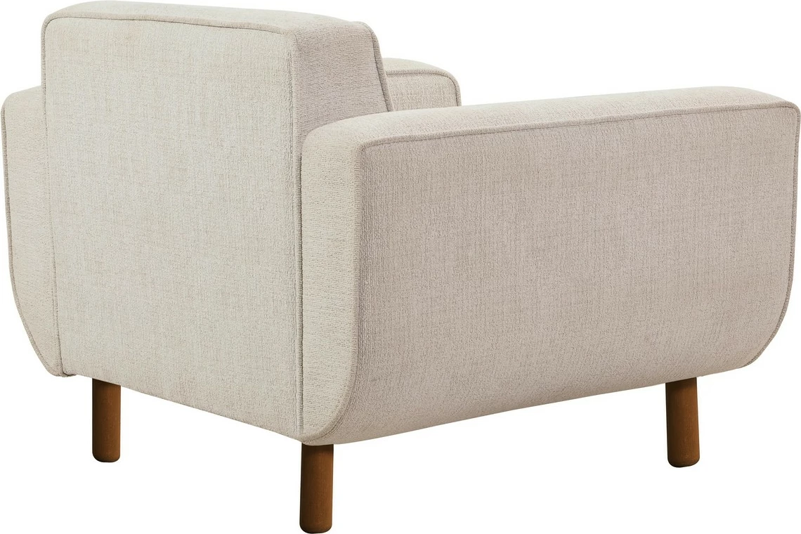 Karrige krahu Larus Berjer, ngjyrë arre dhe krem