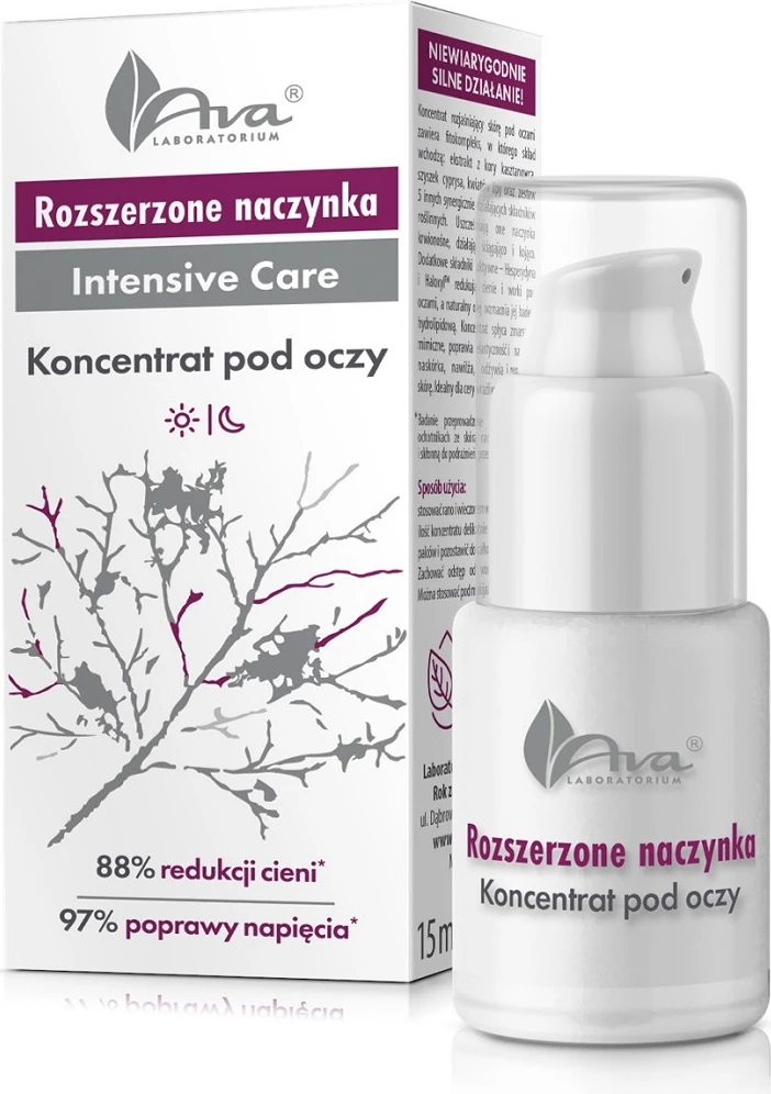 Koncentrat për konturin e syve Ava Laboratorium Extended Capillaries Eye Contour Concentrate për femra, 15ml