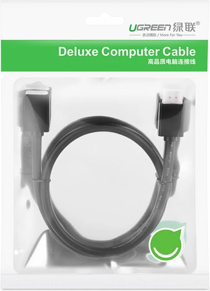 Kabllo HDMI Ugreen HD107 10142, 2m, 4K, e zezë