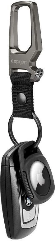 Mbështjellës Spigen Rugged Armor për Apple AirTag, Matte Black