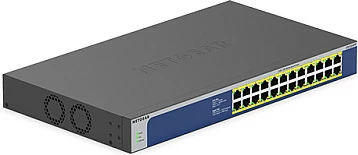 Switch NETGEAR GS524PP, Gigabit Ethernet, PoE+, Rack mounting, Gri