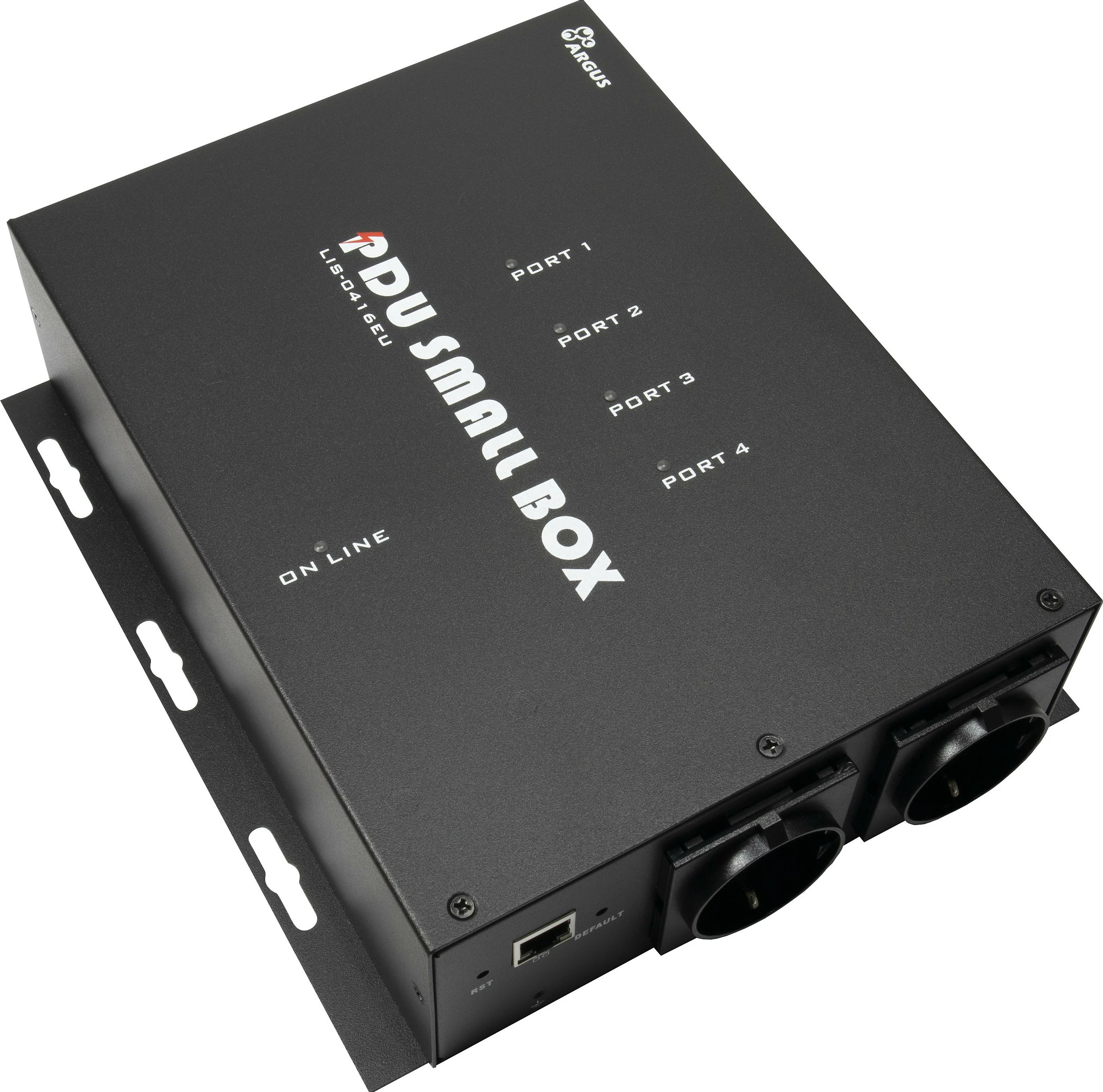 PDU Inter-Tech IPC PDU SA-0416EU, 16A, 4 priza të kontrollueshme, e zezë