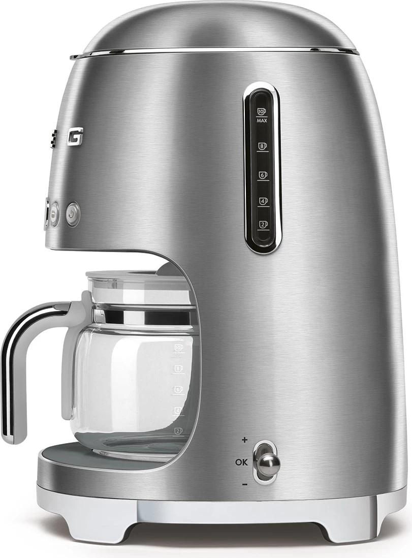Aparat kafeje me filtër Smeg 50'Style DCF02SSEU 1.4 L 1050 W 10 filxhana, argjend