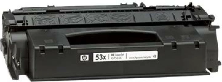Toner, HP, 53X Q7553X, rendiment i lartë 5,500–8,800 faqe, i zi