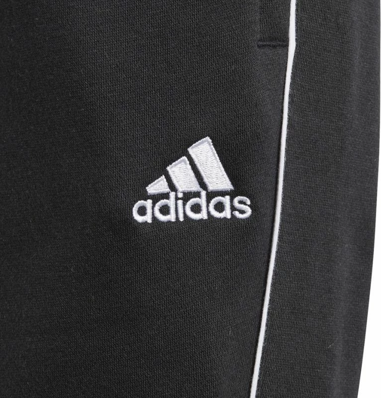 Pantallona sportive për fëmijë adidas, të zeza [Madhësia: 116 cm]