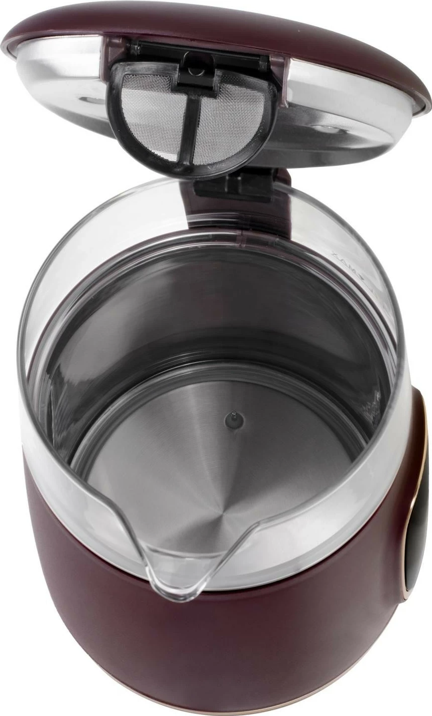 Çajnik elektrik Adler AD 1305, 1.7L, burgundy