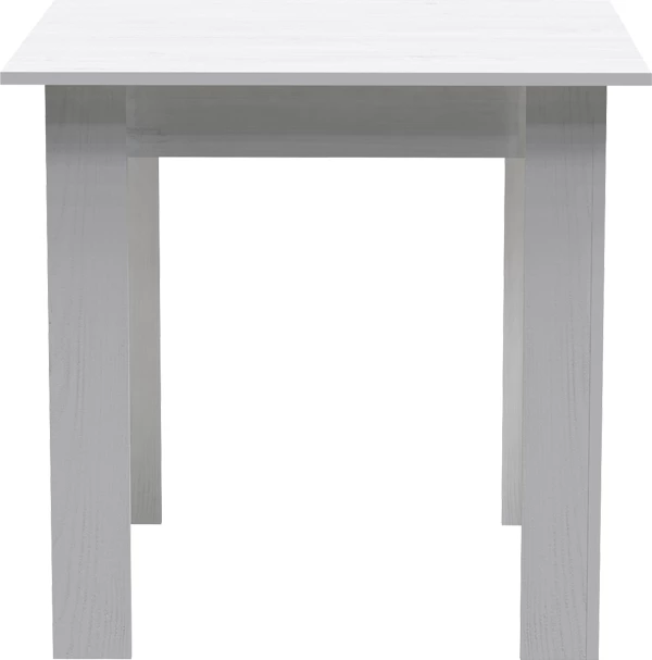 Tavolinë Manka I, ngjyrë e bardhë, 80x80x77cm