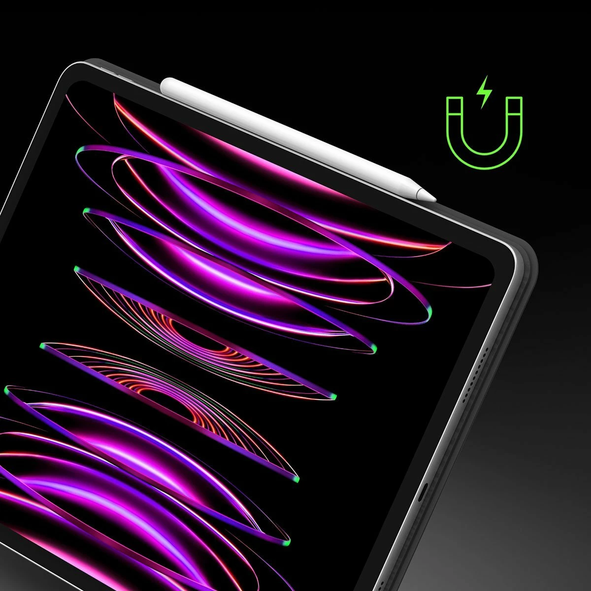 Mbështjellës me tastierë Belkin BBZ003DU-V1 për iPad Pro 12.9", i zi