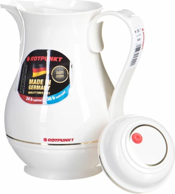 Ibrik termos ROTPUNKT 530IV, fildishi, 0.5 L