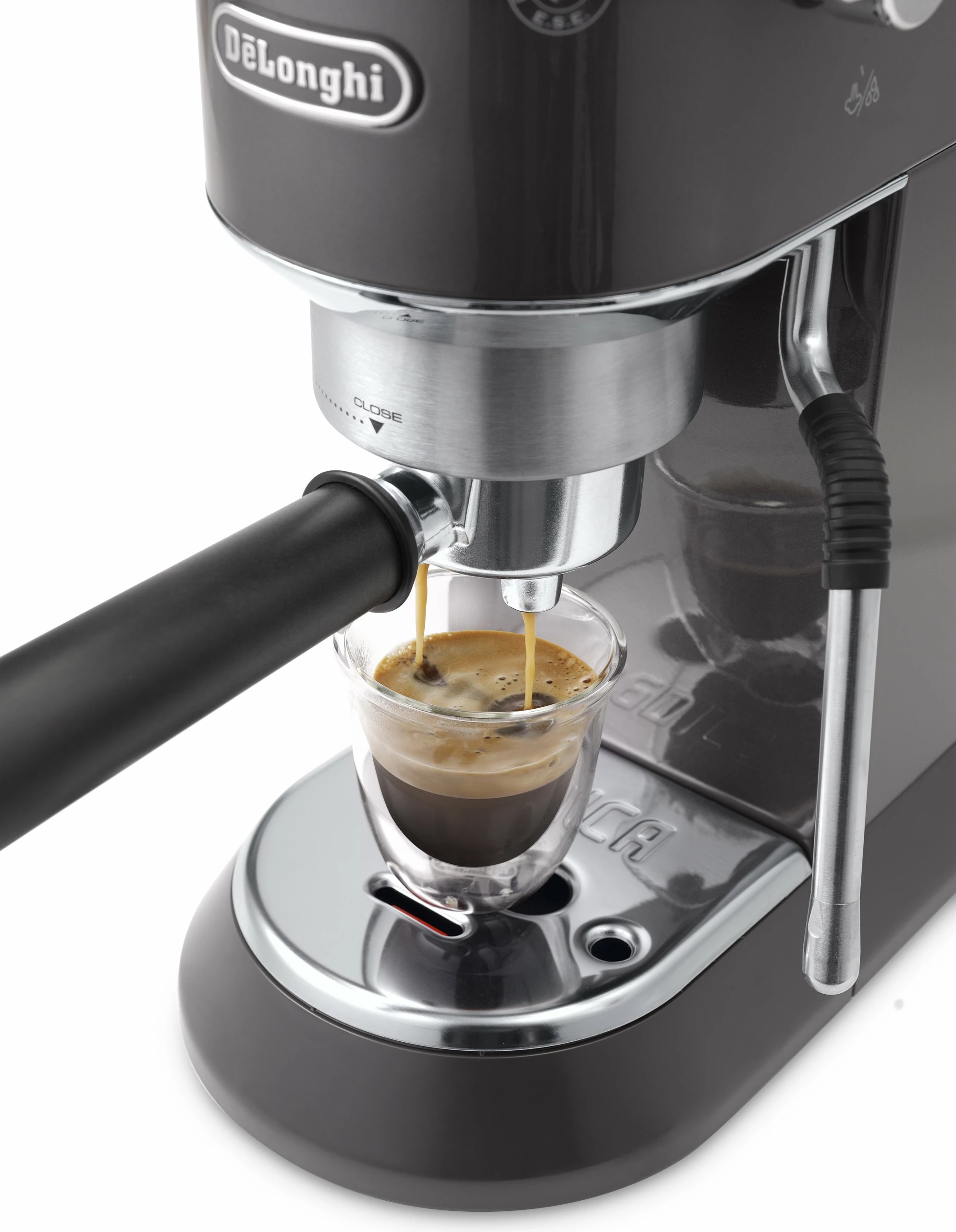 Aparat espresso DeLonghi Dedica Arte EC885.GY, 1L, 15 bar, gri
