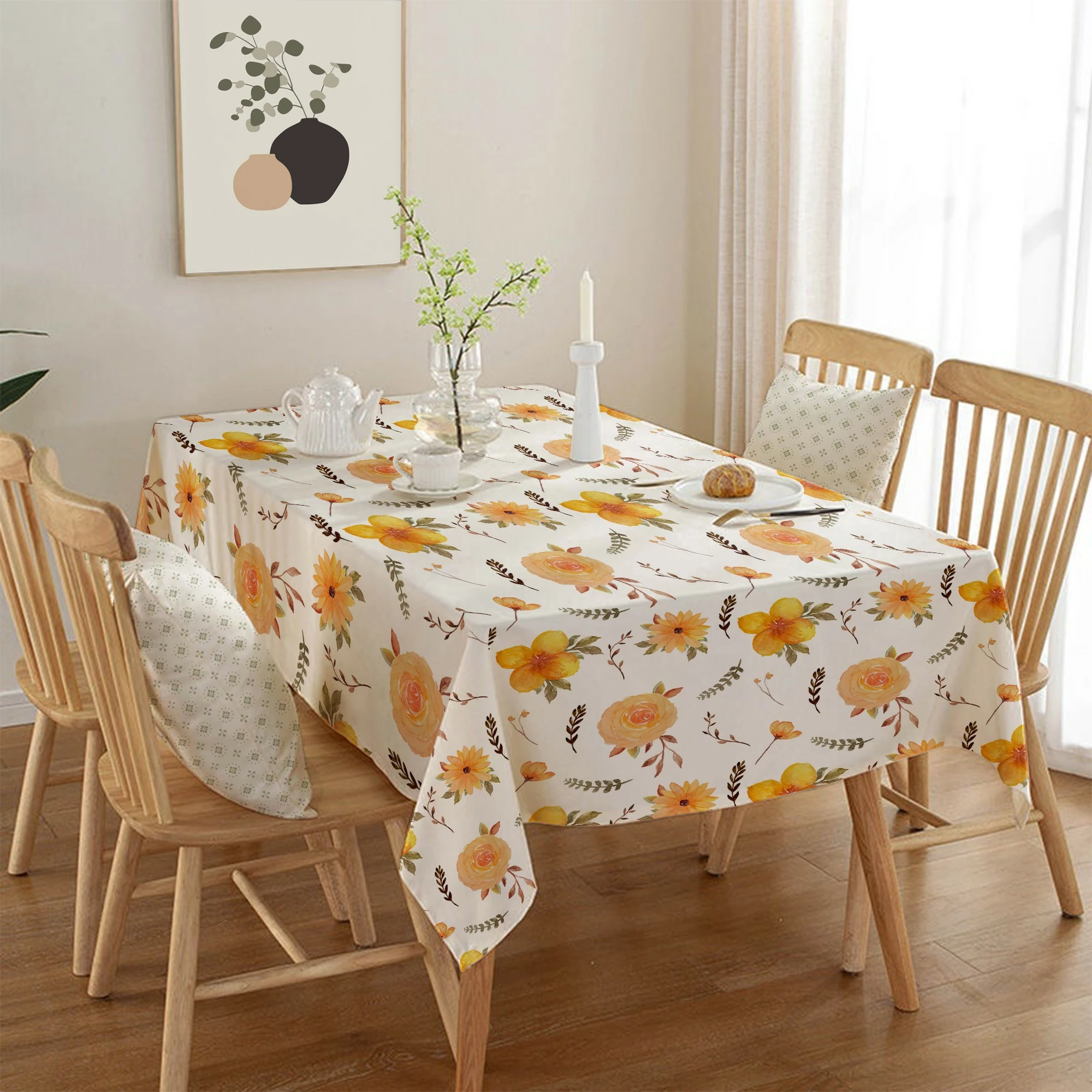 Mbulesë tavoline Hermia, Asr-tblclt25-43, 140x220 cm