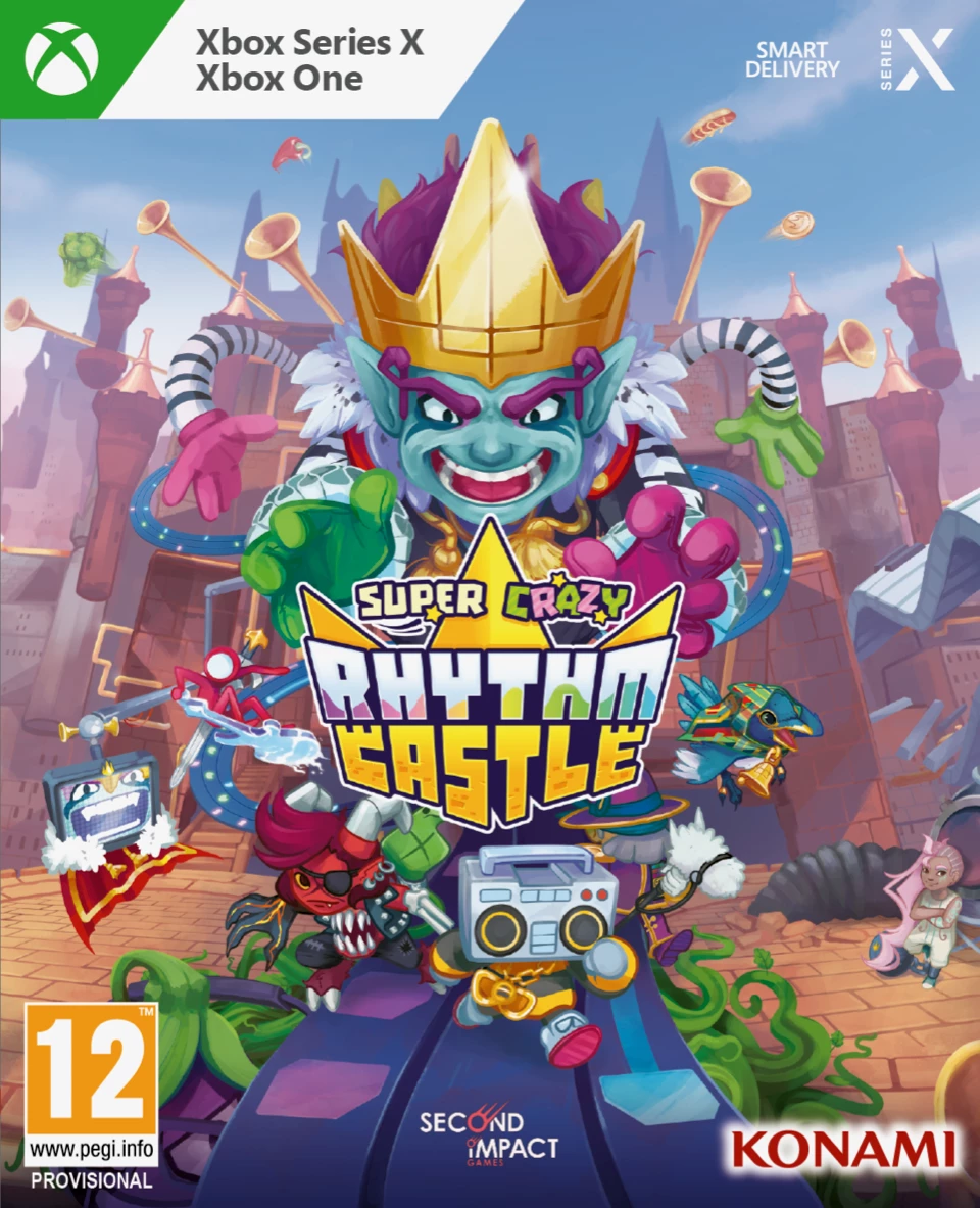 Lojë Xbox Konami Super Crazy Rhythm Castle, Xbox Series X/Xbox One