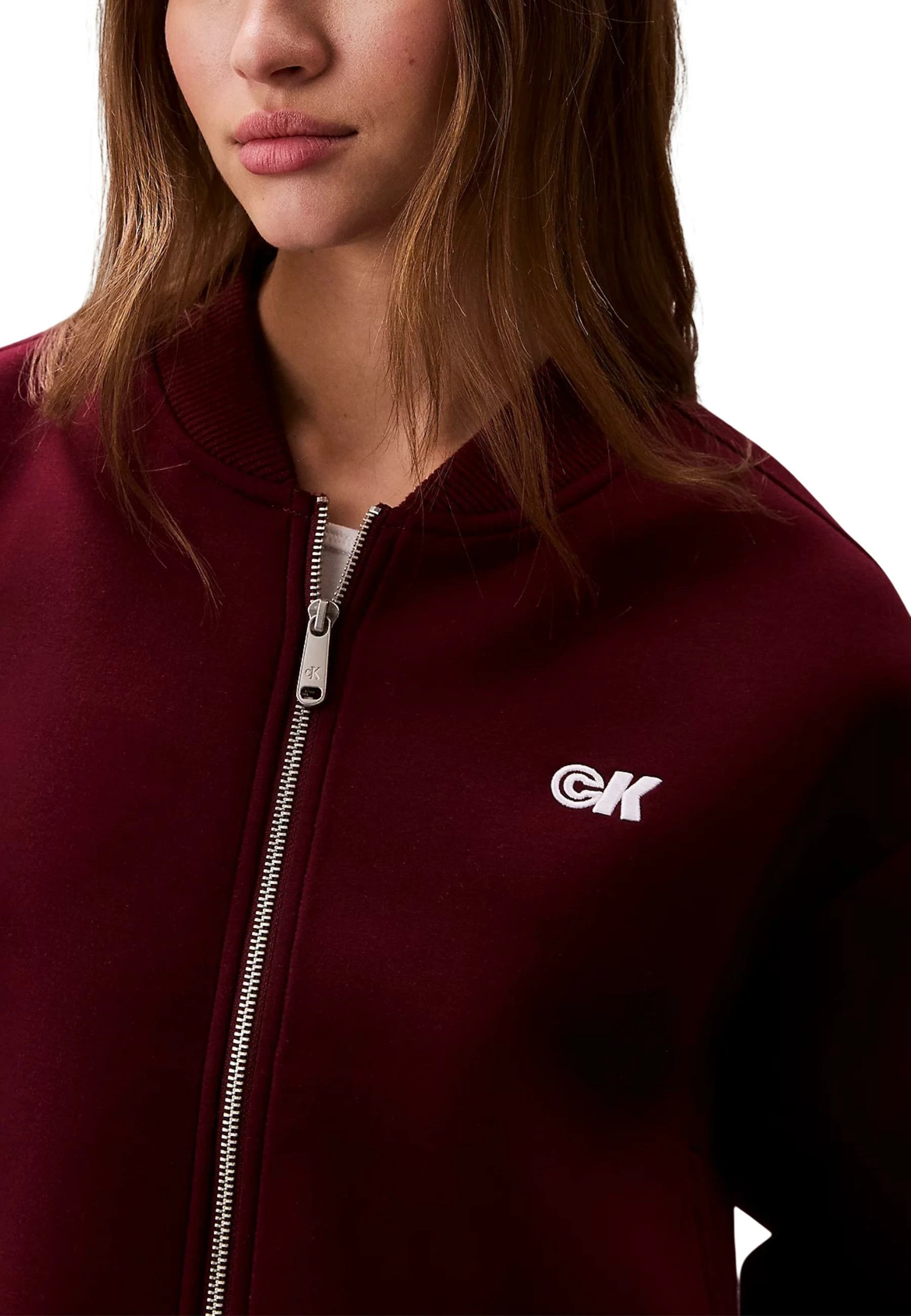 Jakne për femra Calvin Klein Jeans LV047C524G, bordeaux [Madhësia: XXS]