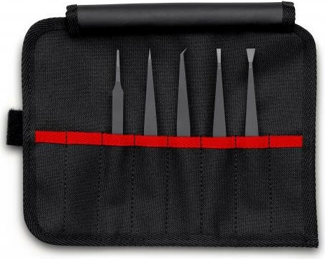 Set pincetash Knipex 92 00 05 ESD, 5 copë, e zezë