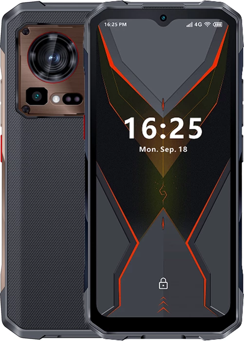 Celular HOTWAV Cyber 15 24GB RAM 256GB 6.6\" 2K 120Hz 200MP 6280mAh kafe