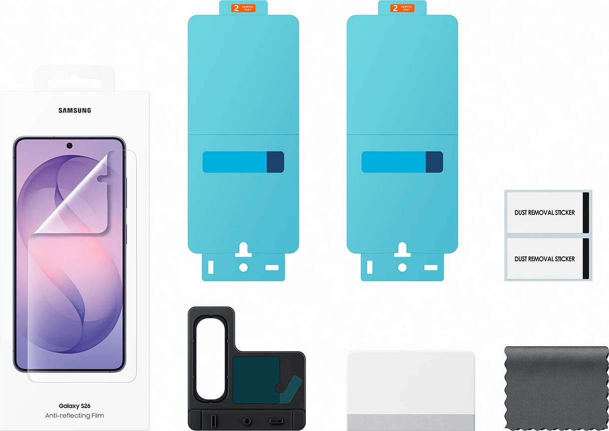 Foli mbrojtëse anti-reflektive Samsung EF-US942CTE për Samsung Galaxy S26, 2 copë, transparente