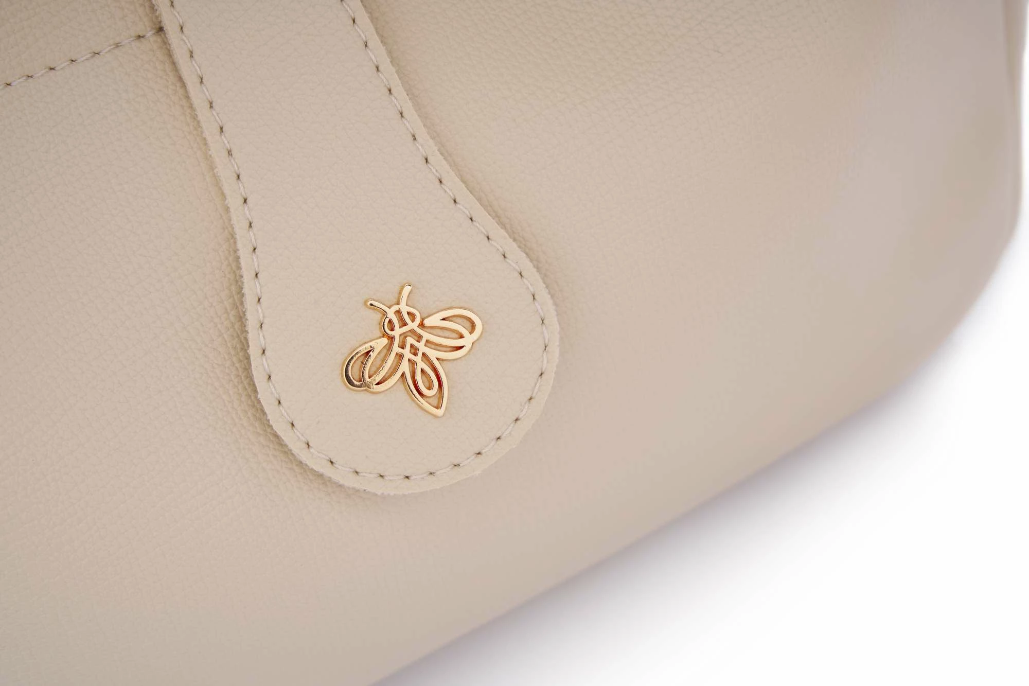 Çantë krahu Lucky Bees, Margot, ngjyrë krem