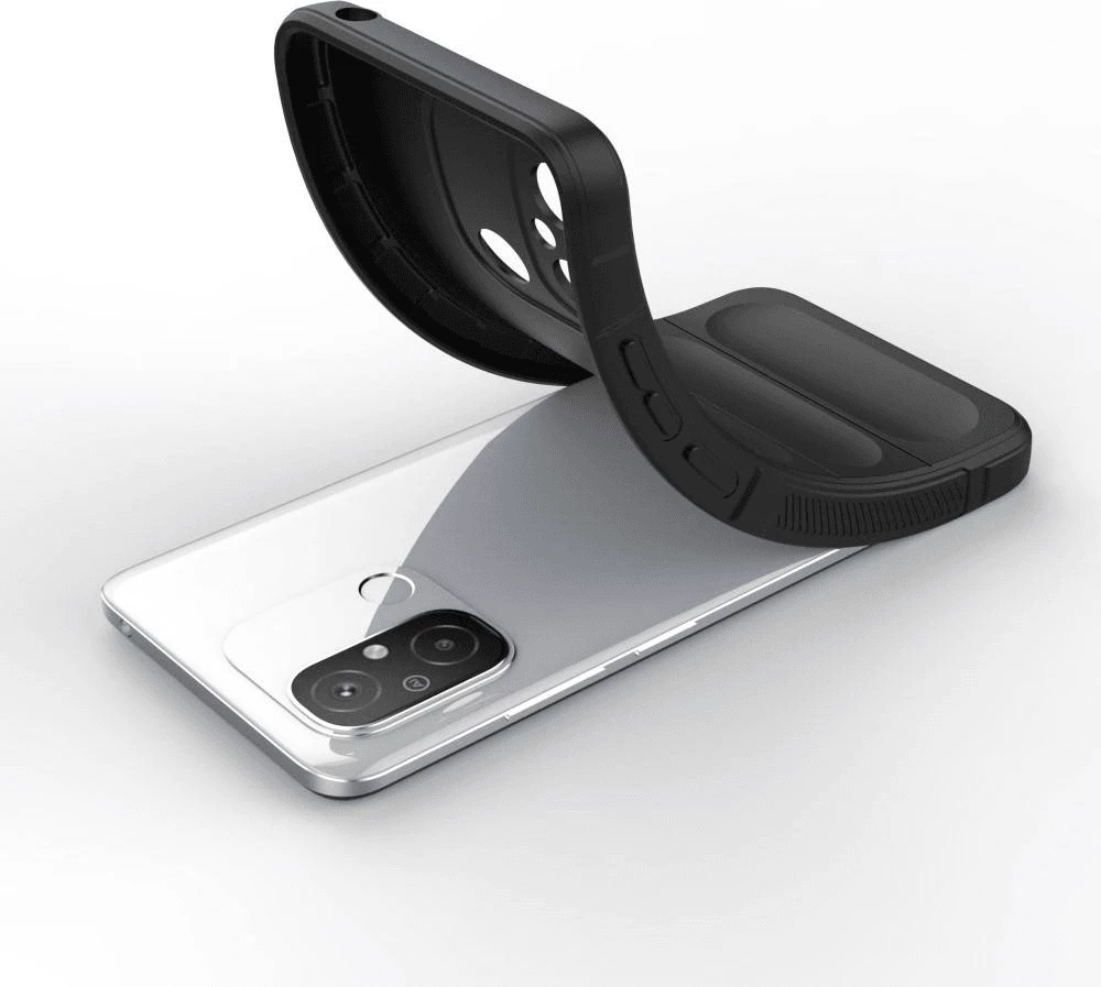 Mbështjellës silikoni ONASI Wave për Realme C35, i zi