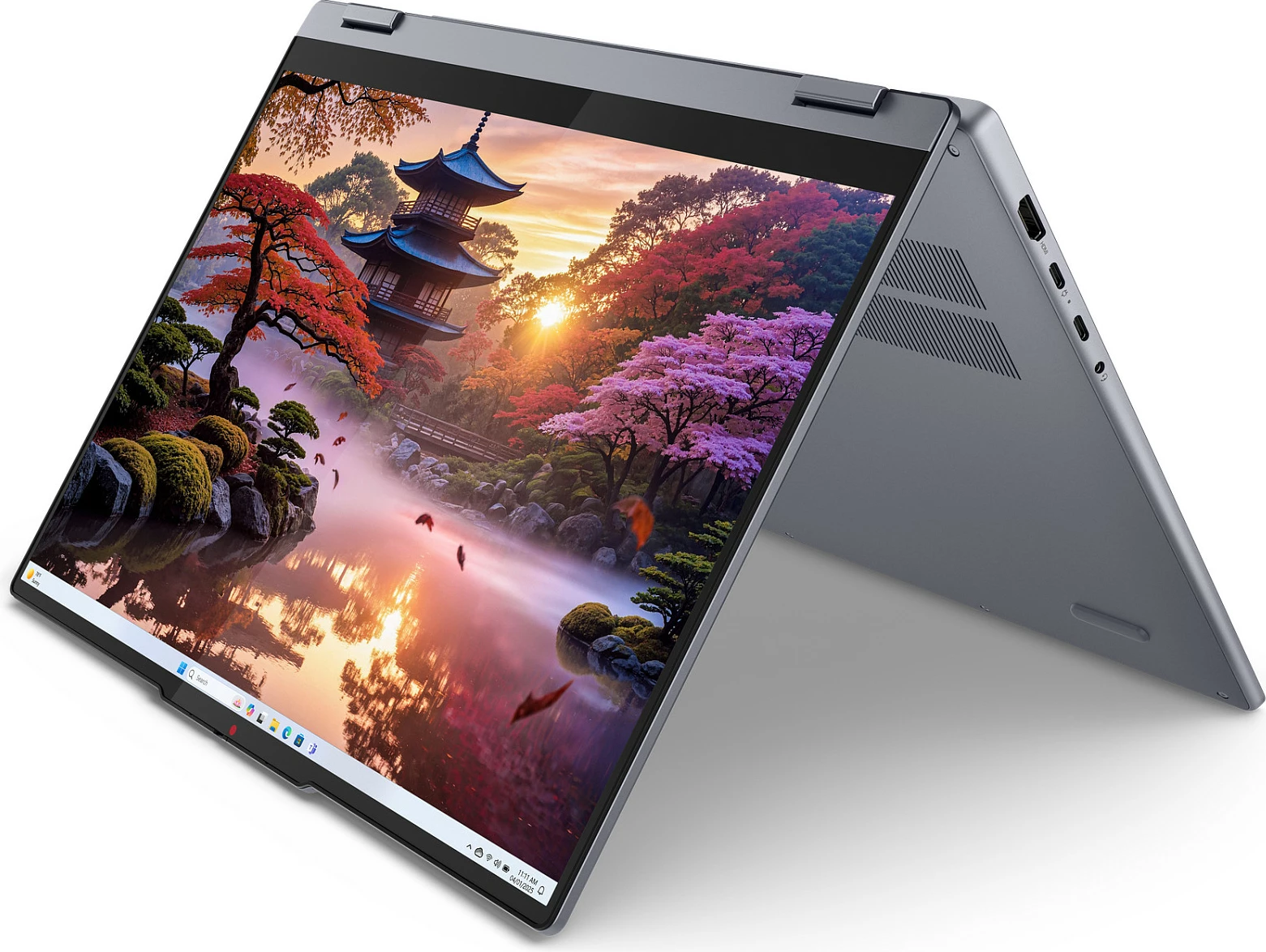 Laptop 2-në-1 Lenovo IdeaPad 5 16AKP10, AMD Ryzen AI 5, 16GB RAM Memorje, 1TB SSD, 16" Touch, Luna Grey