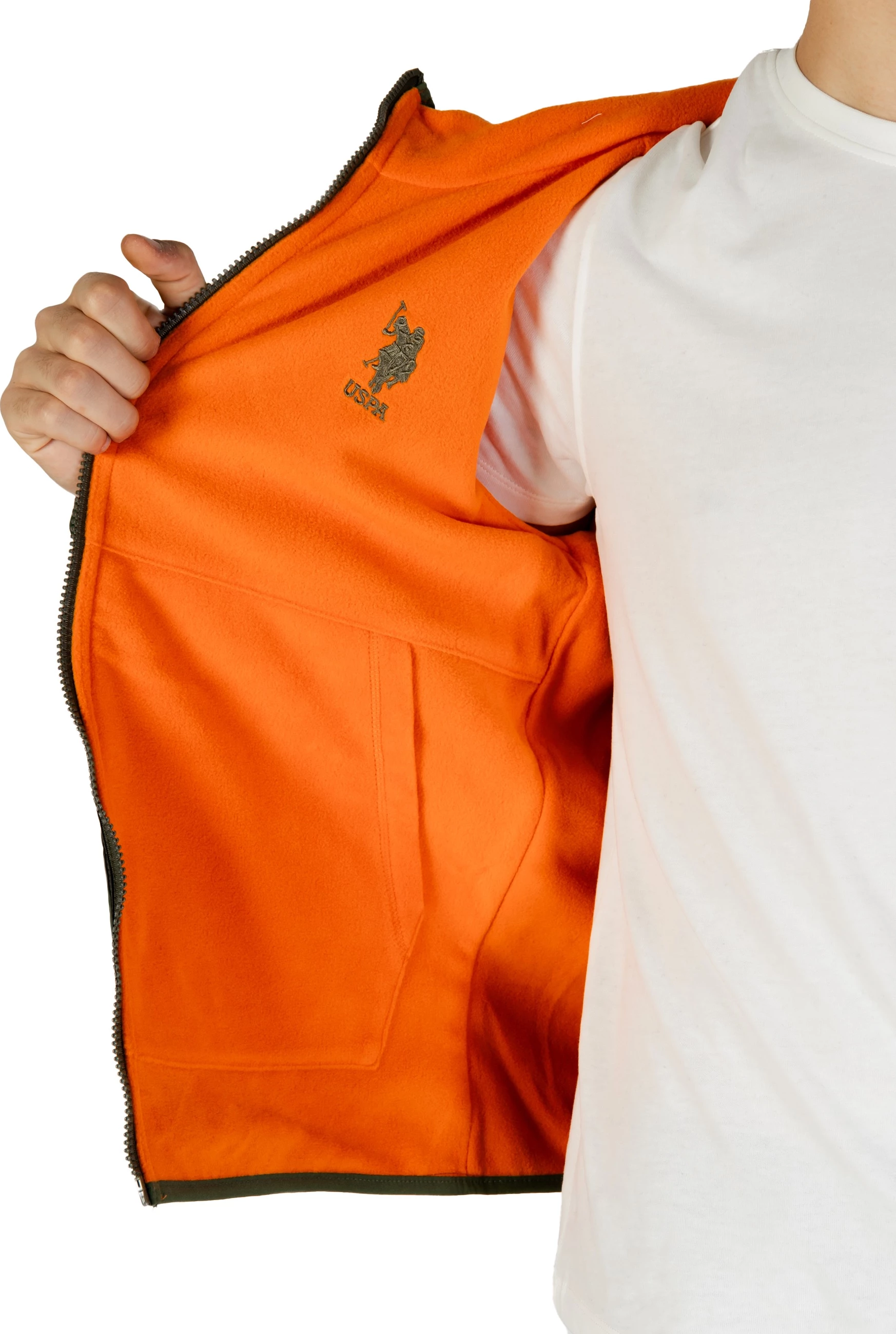 Jakne për meshkuj U.S. Polo Assn. US40 126001, jeshile ulliri [Madhësia: S]
